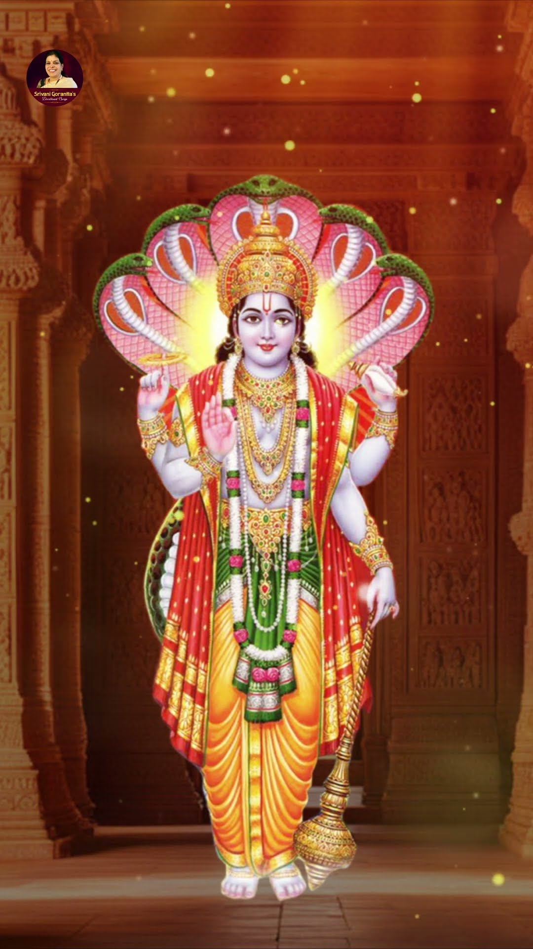 Vishnu Sahasranama Stotram | Gujarathi Lyrical Video | Latest Devotional Stotras | Srivani Gorantla